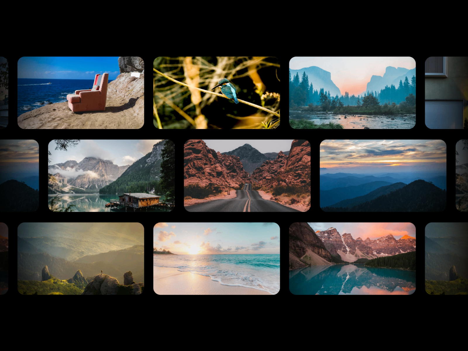 Sync Scroll Slider - Free Carousels Component